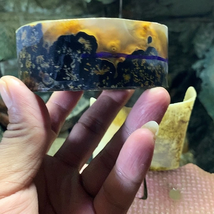 用***1定制玛瑙天然玛瑙手镯一对