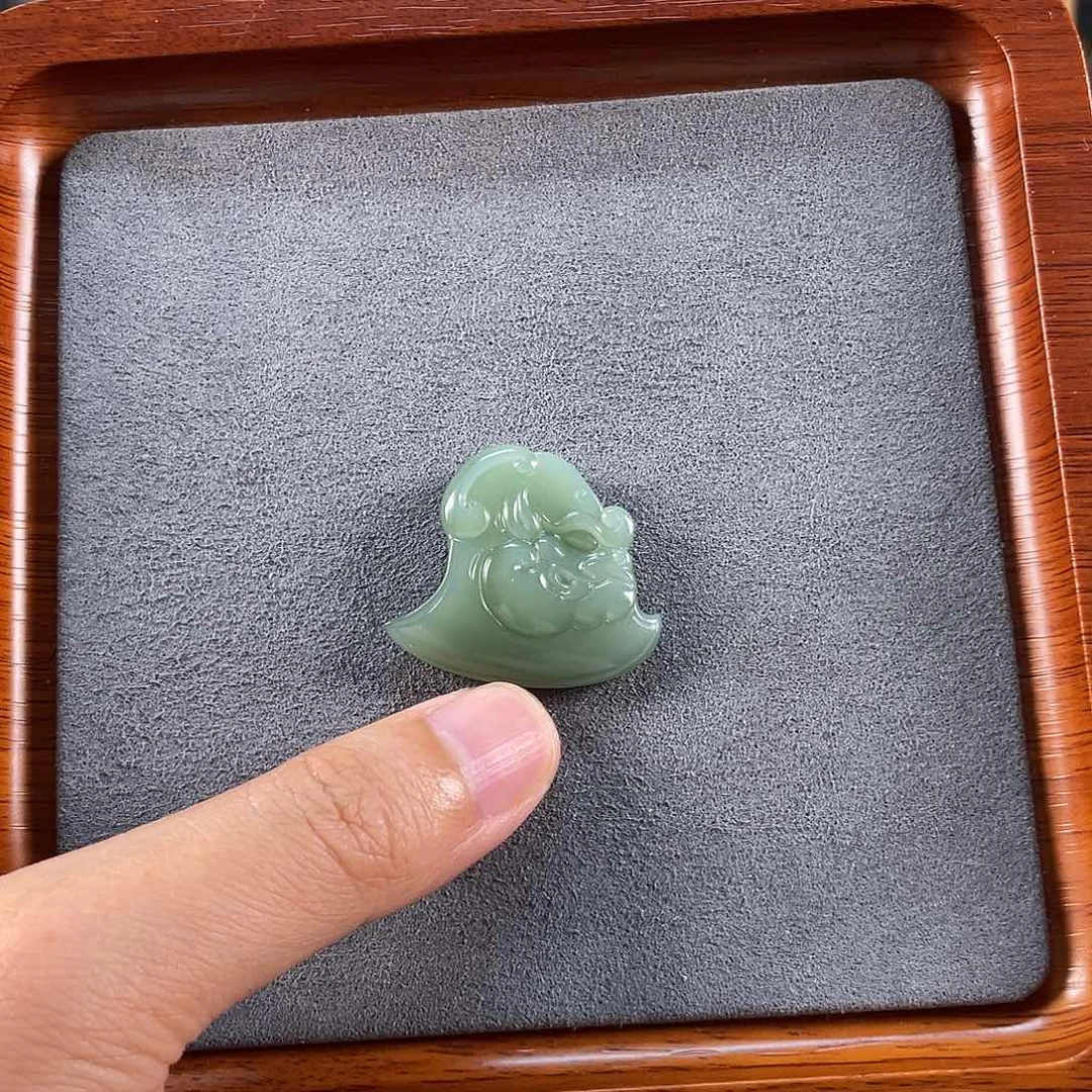 和田玉未镶嵌吊坠(不含链)廿**W