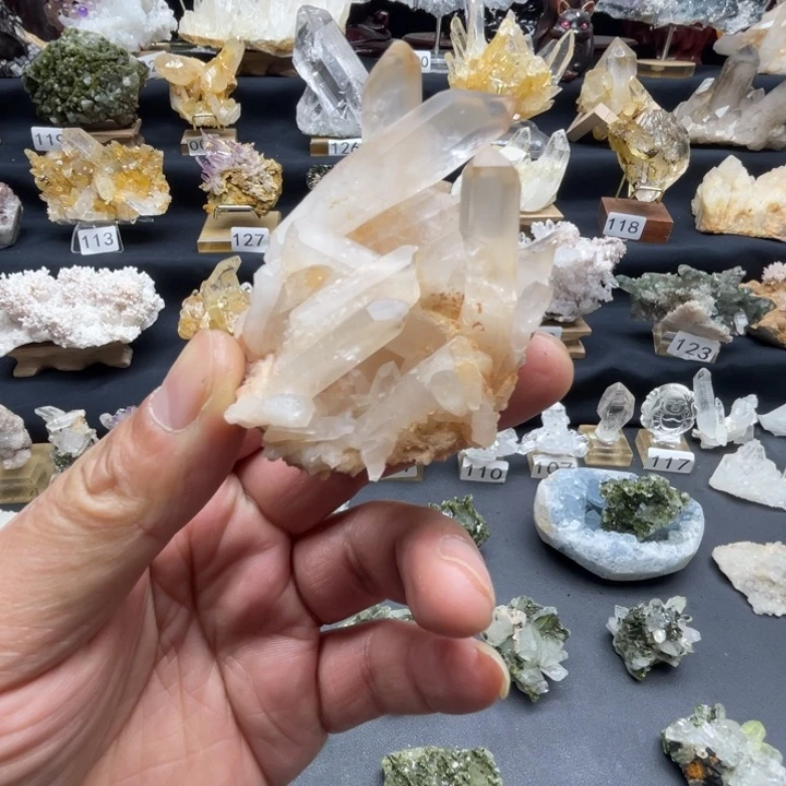 石材天然水晶家居摆件