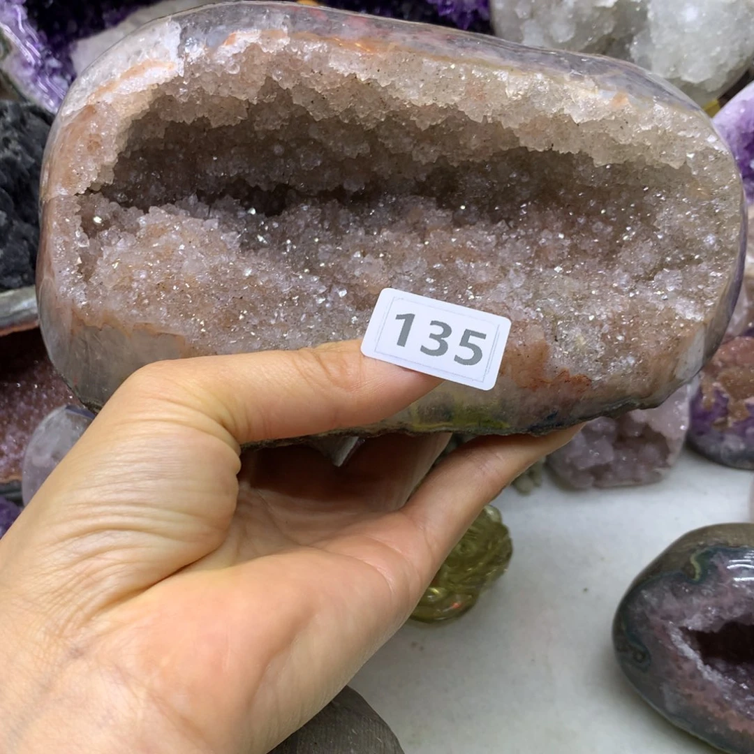未镶嵌紫晶大型摆件（非配饰）香***糖