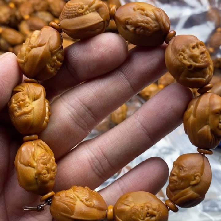 手串/手链橄榄核橄榄核雕工艺手串