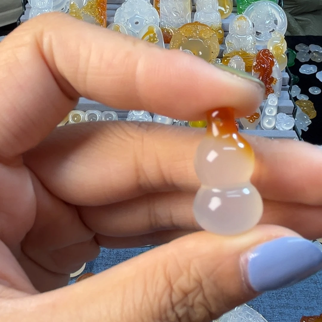 玛瑙/玉髓未镶嵌颈饰