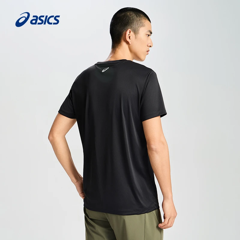 ASICS亚瑟士男女套头圆领运动舒适透气T恤db