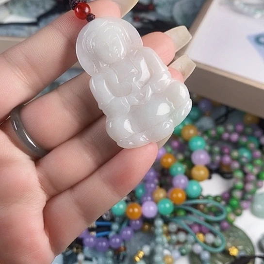 翡翠未镶嵌颈饰天然翡翠