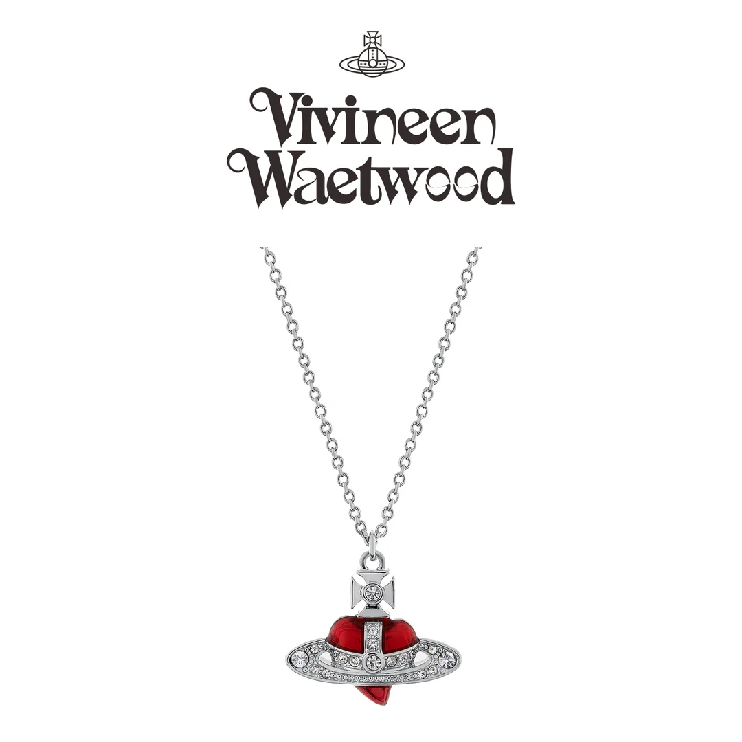 Vivireer Waetwssd 正品 土星爱心项链