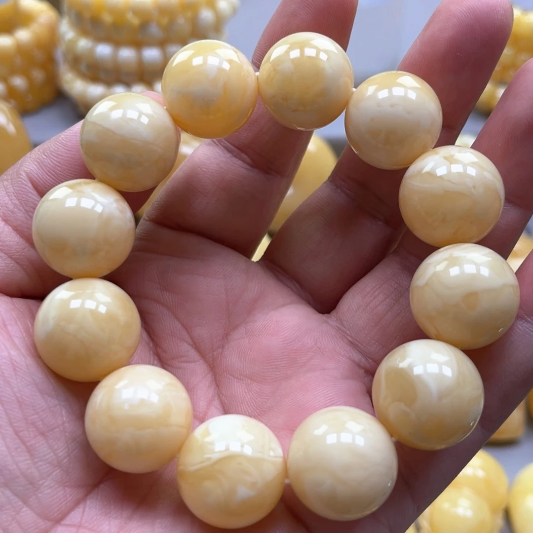 琥珀手链未镶嵌手串