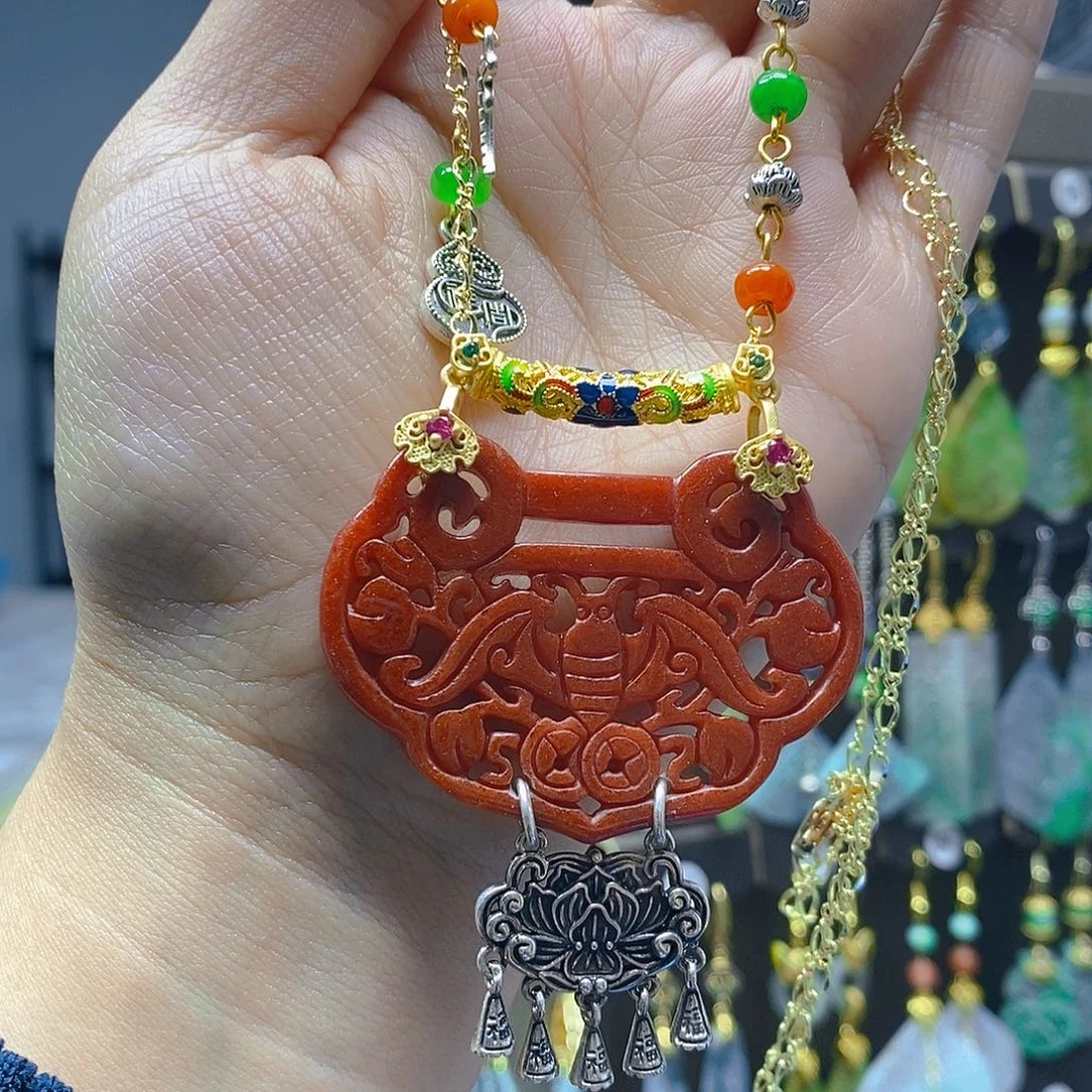 颈饰未镶嵌翡翠翡翠