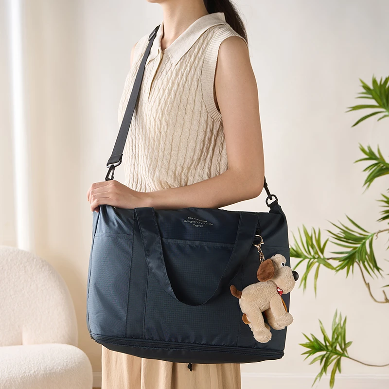 BOTTA DESIGN 折叠旅行袋收纳轻便时尚大容量收纳包旅行包赠肩带