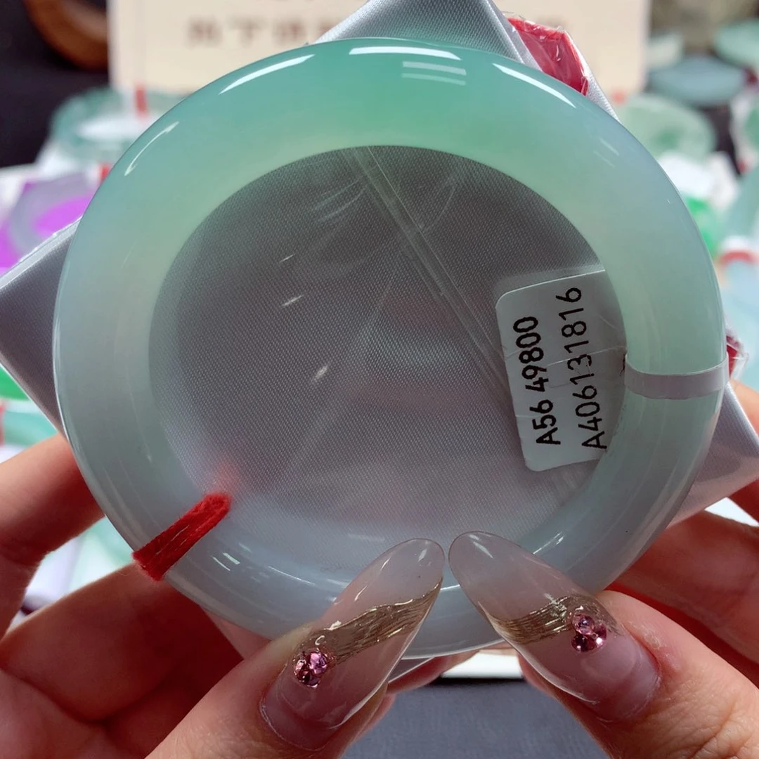 翡翠手镯（圆镯）未镶嵌22（32号）