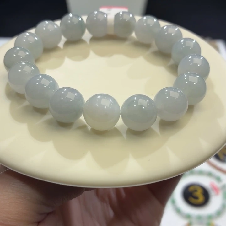 翡翠未镶嵌手链12
