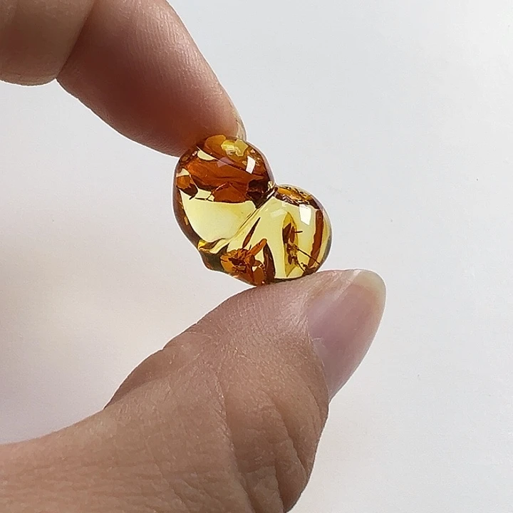 琥珀（花珀）未镶嵌颈饰