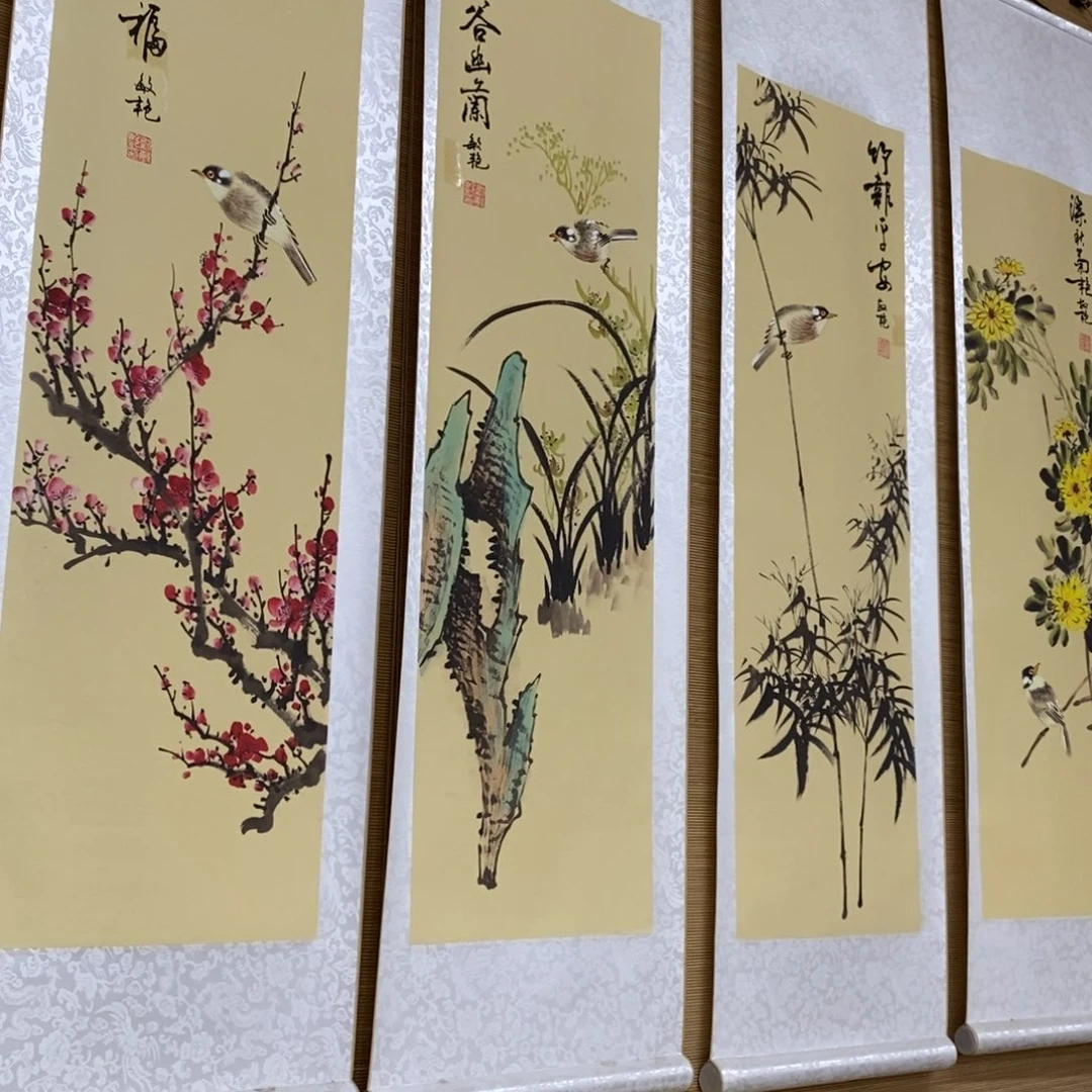 国画老师手笔手绘作品w