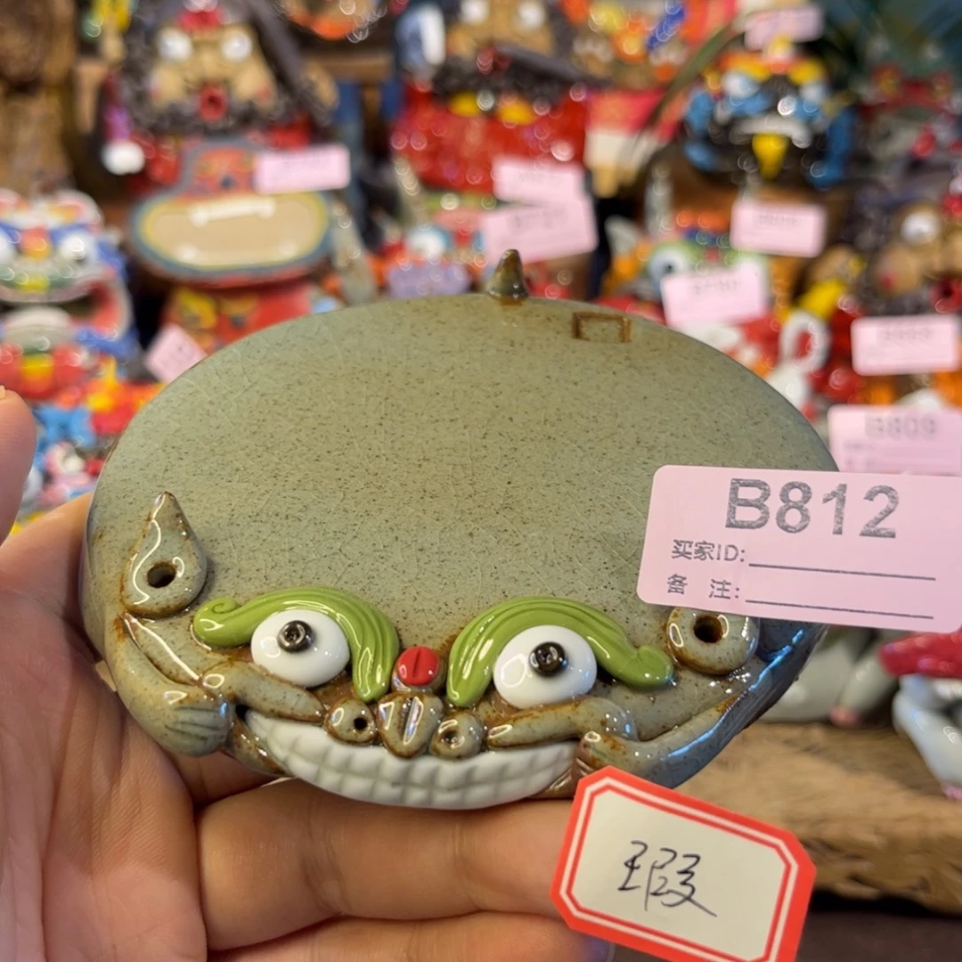 泥塑纯手工茶宠摆件