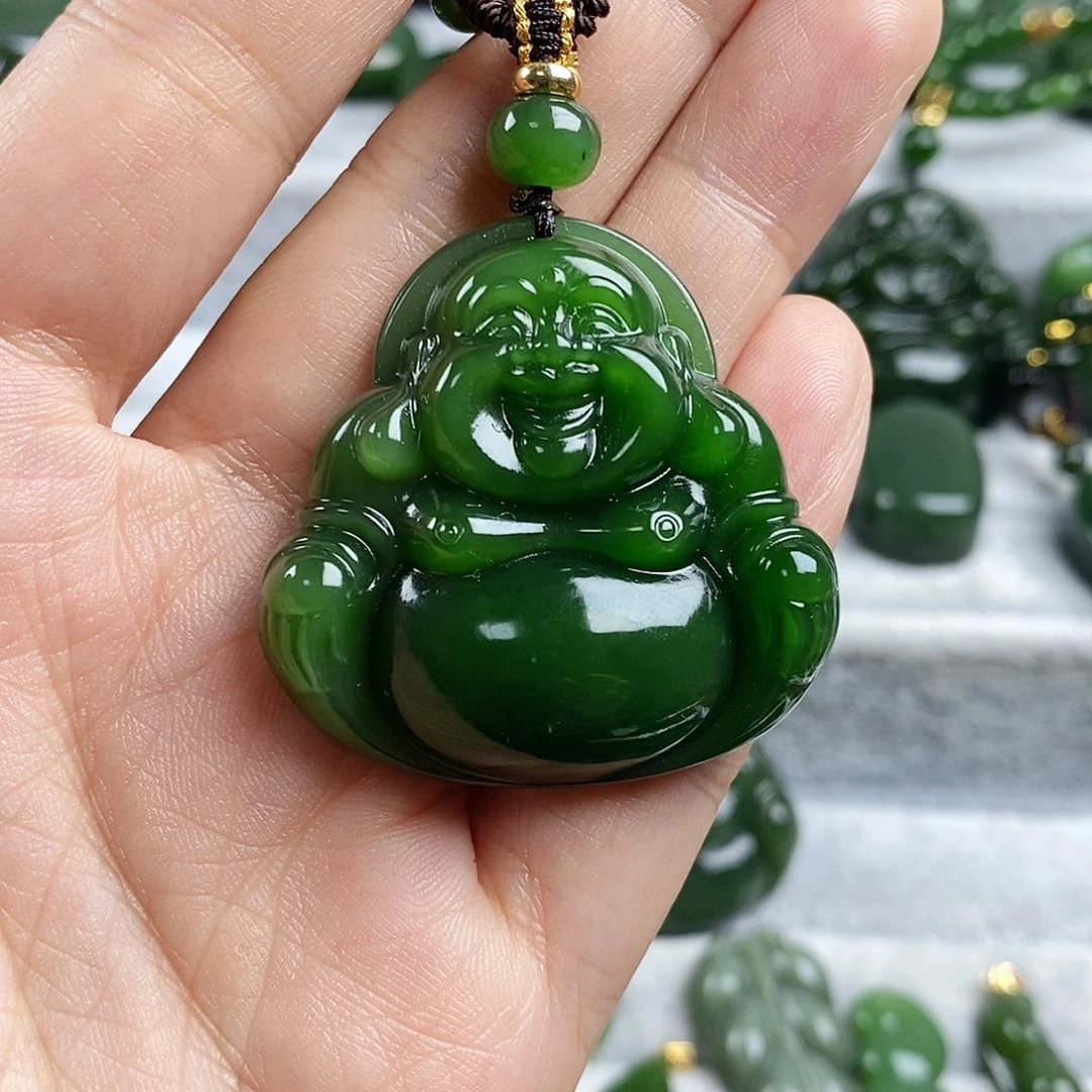 和田玉（碧玉）未镶嵌颈饰