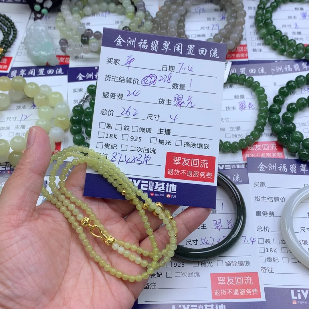 【闪购商品】和田玉未镶嵌颈饰平