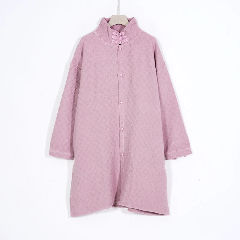 【蓉哥出品】中式亚麻盘扣外套8217