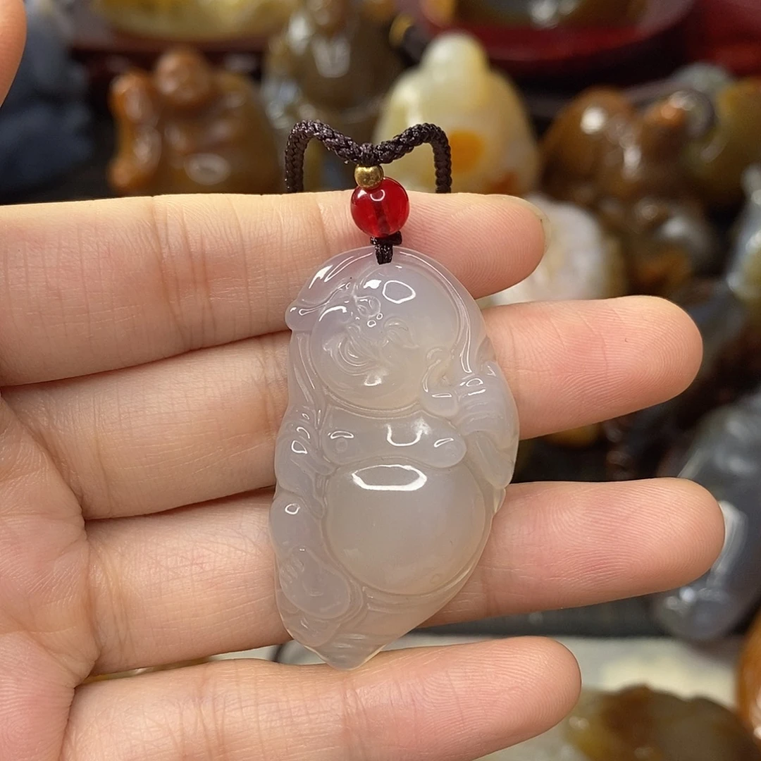玛瑙/玉髓吊坠未镶嵌