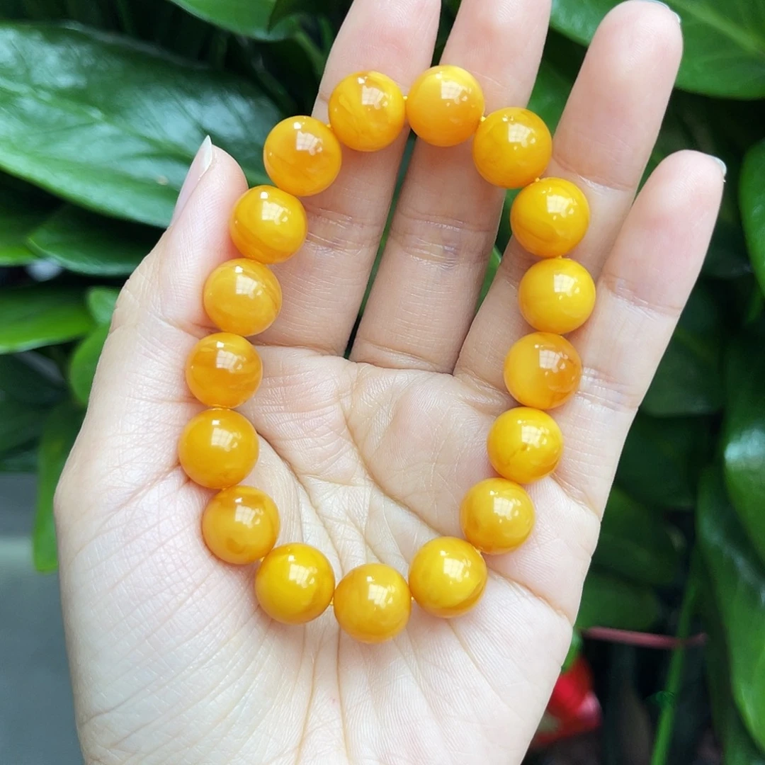 琥珀未镶嵌手链11