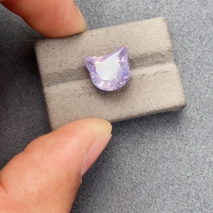 紫晶裸石未镶嵌裸石