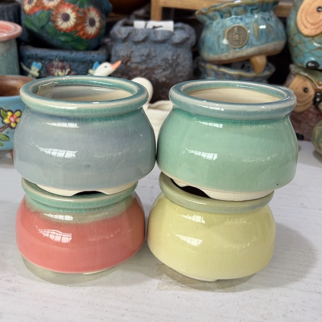 陶瓷陶瓷多肉花盆@@1887