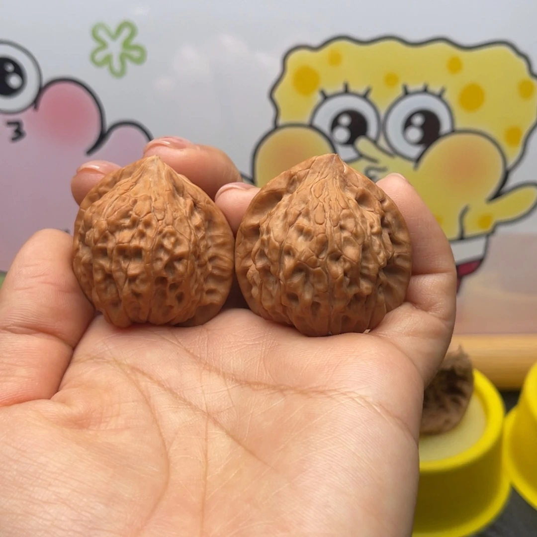 文玩核桃把件37七步沟