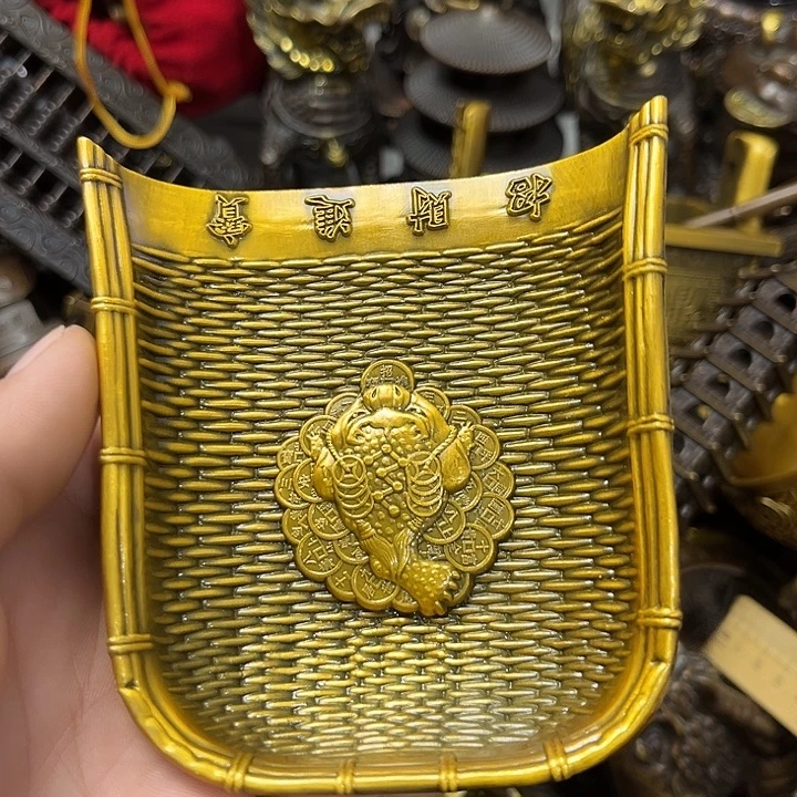 顺顺利利，铜器摆件