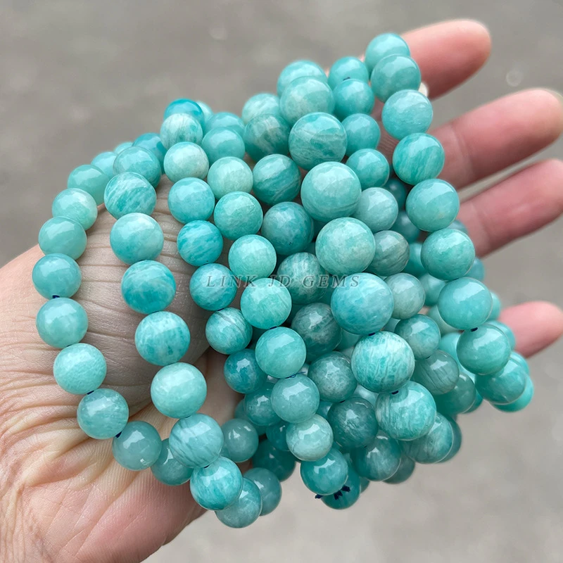 天然天河石手链气质时尚国风渐变老型单圈情侣轻奢百搭多样性发一