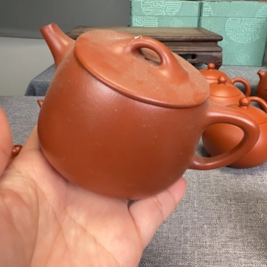 碧***舟段泥茶壶宜兴紫砂