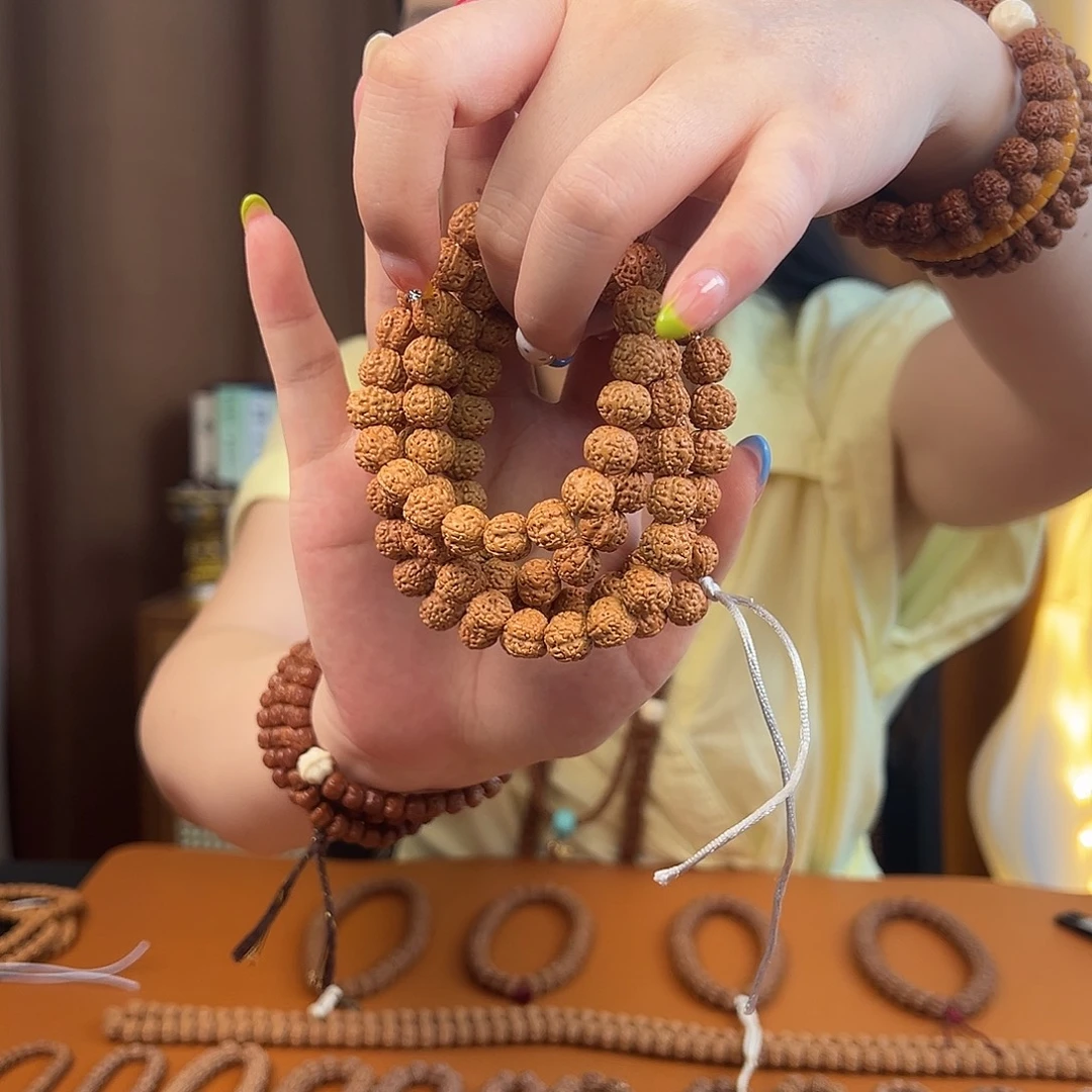 金刚菩提吊坠10mm 小金刚五瓣梅花108