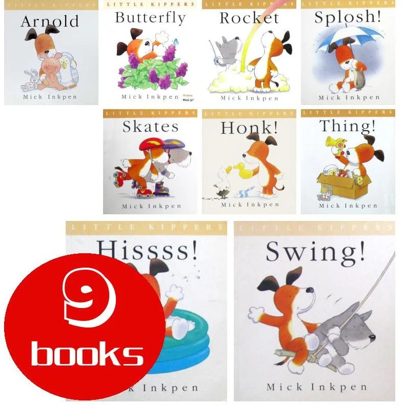 英文原版绘本9本l940428041