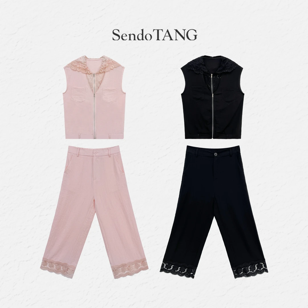 夏日穿搭【尽其欢】胖多女装夏季新款时尚百搭上衣裤子套装