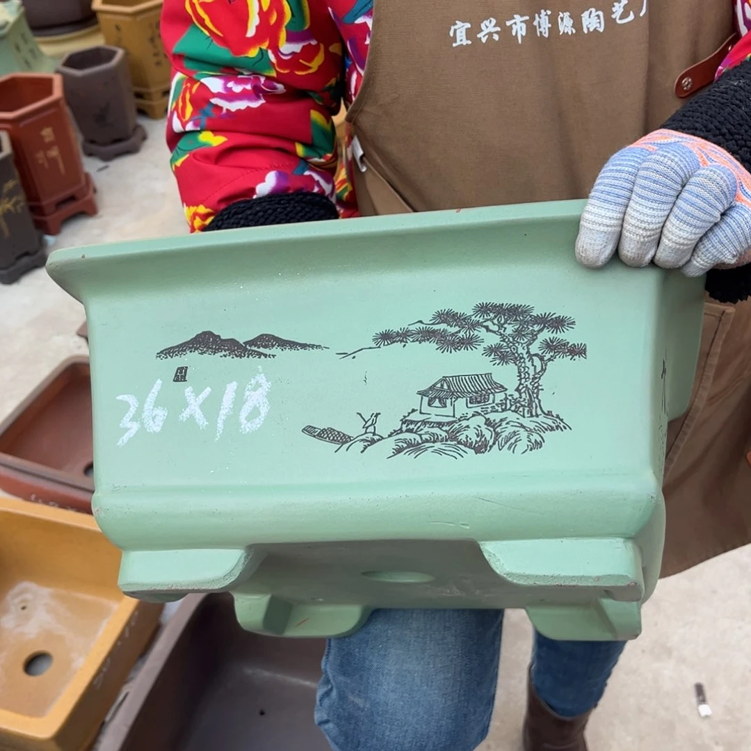 紫砂花盆盆景艺术