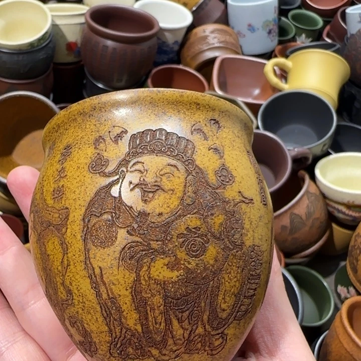 茶杯紫砂全手工紫砂