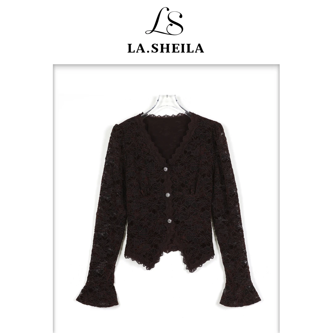 LA.Sheila一件万能的赫本丝绒衬衫254-CS/0102-1201