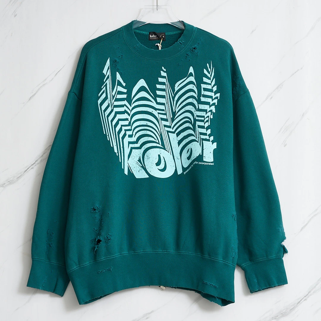 Kolor男士印花加绒秀款卫衣/KRBU00035