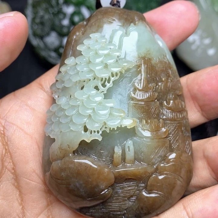 颈饰未镶嵌和田玉