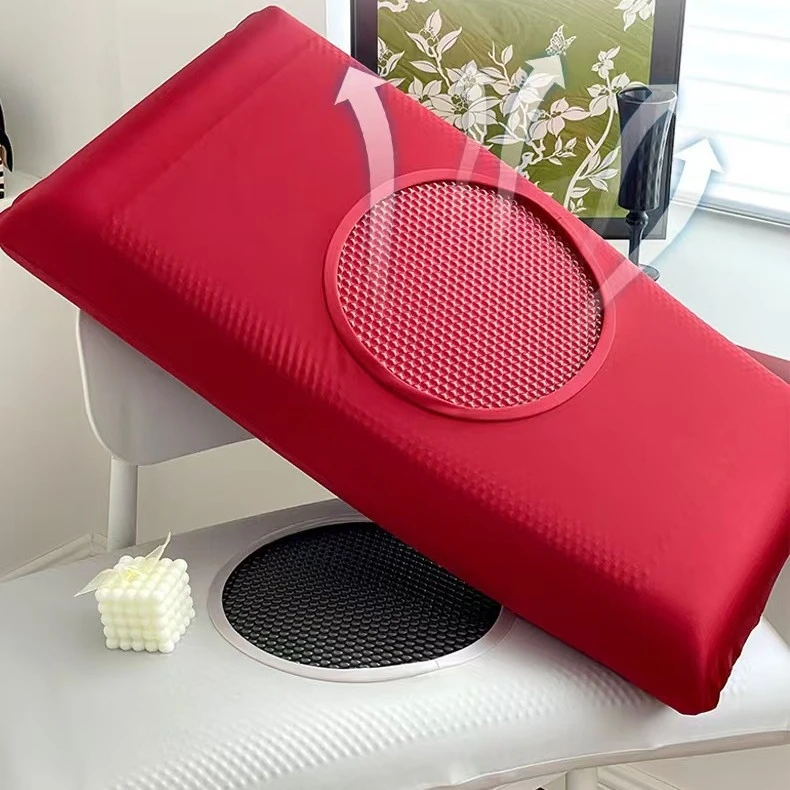 新款红石榴黑金凝胶枕头记忆枕夏季凉感慢回弹护颈凉意枕婚庆礼品