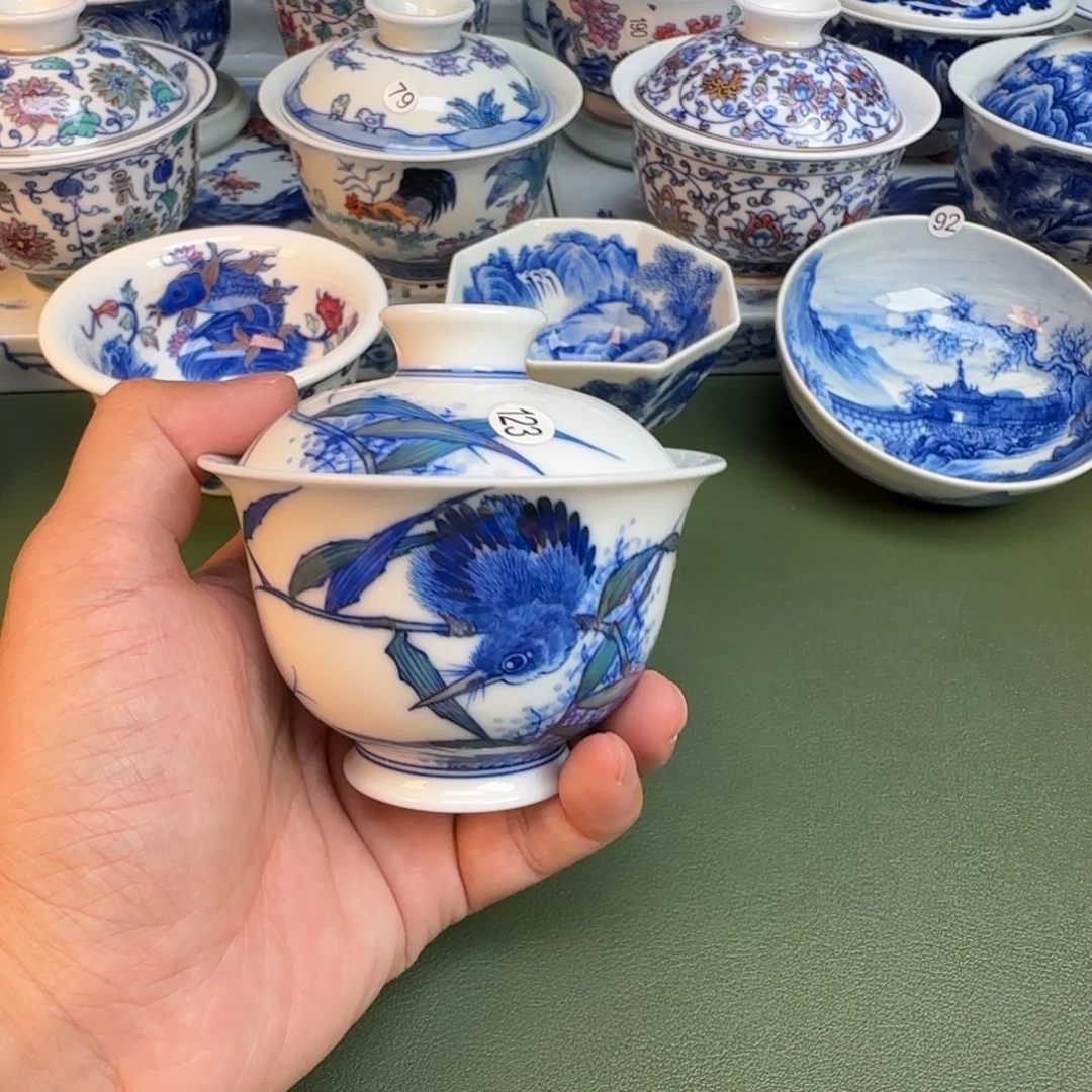 纯手工纯手绘茶具95