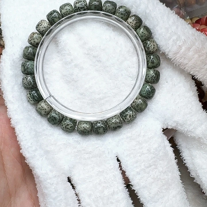 星月菩提手串362传说变态绿星月菩提98桶单圈