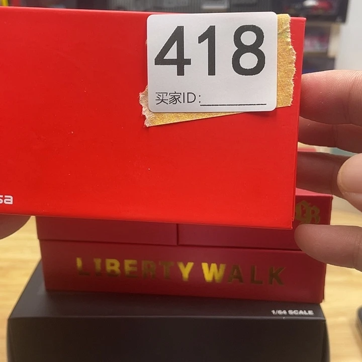 编号418合金车模模型