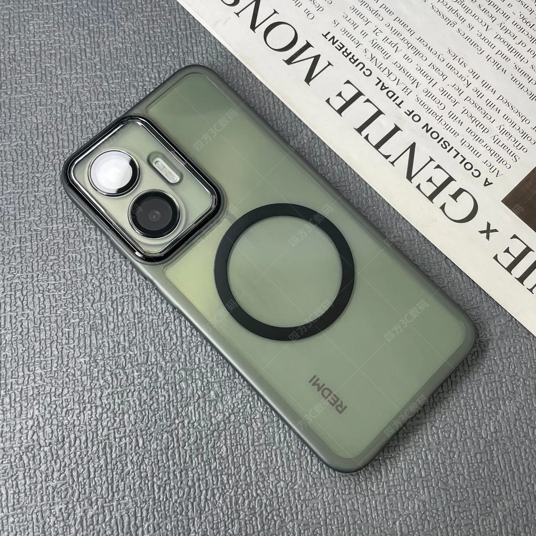 自带镜头膜适用红米Turbo4Pro手机壳磁吸redmi4透明软壳全包防摔