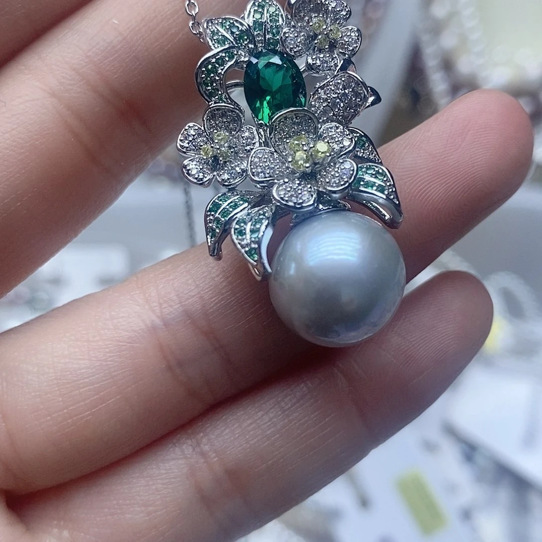 未镶嵌吊坠淡水珍珠