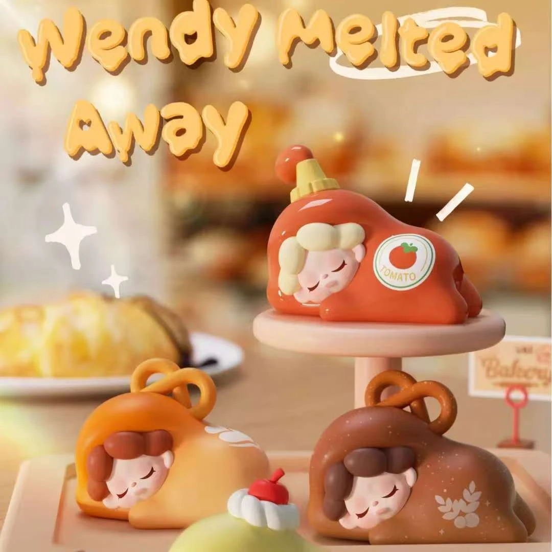 【拆盒】Wendy二代融化系列萌粒盲袋潮玩盲盒摆件礼物挂饰