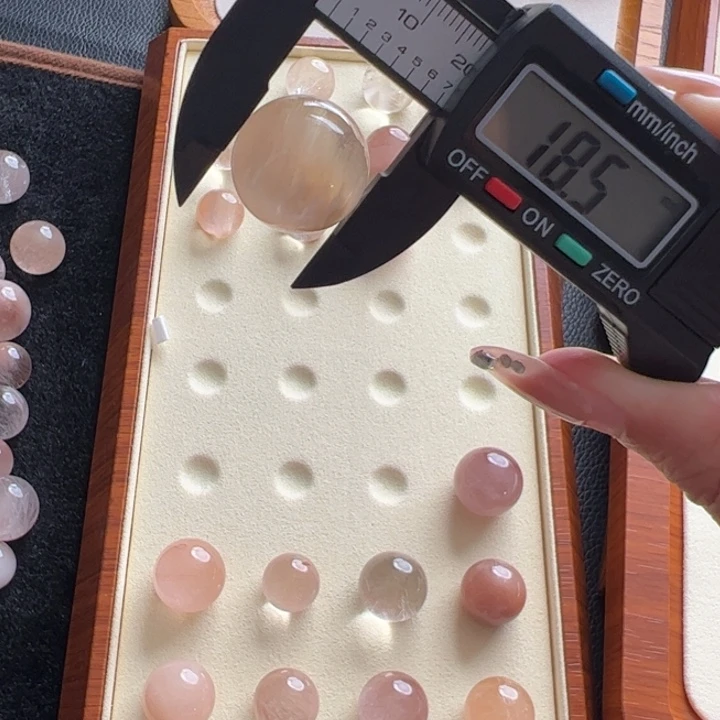 ****️水晶手链未镶嵌18.5m不打孔不退不换