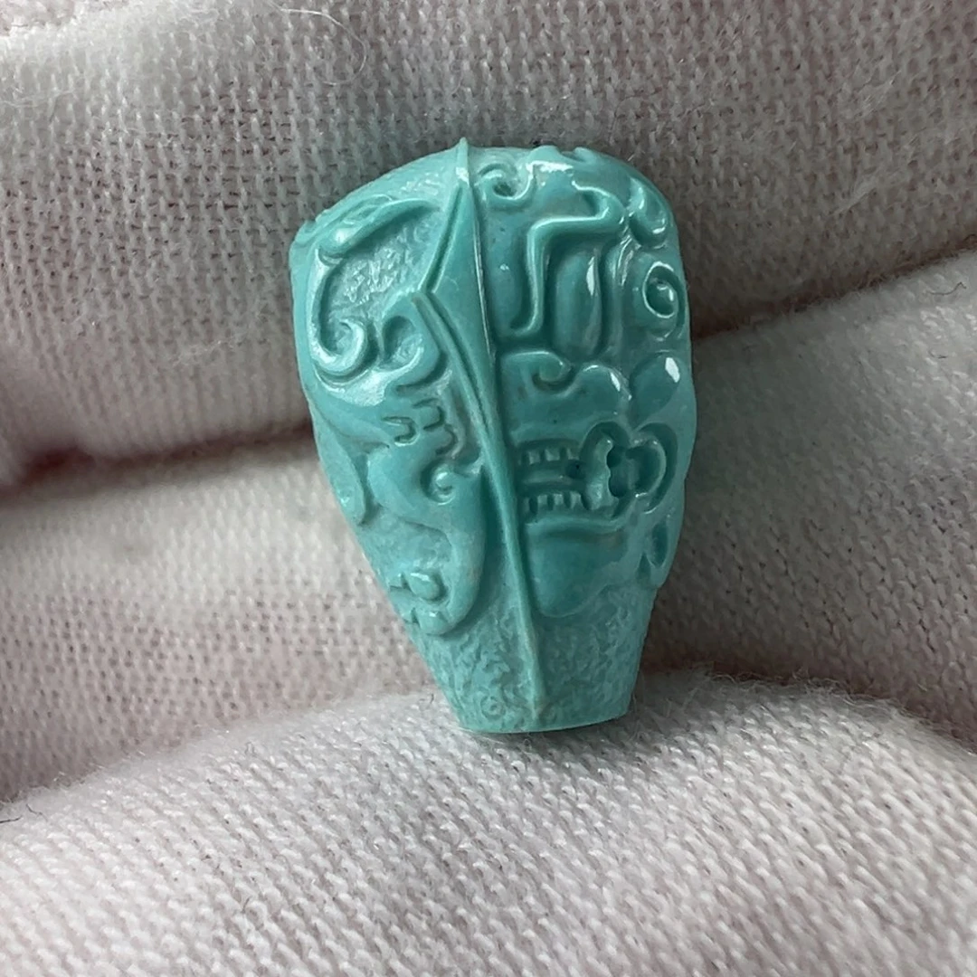 未镶嵌绿松石配饰10mm