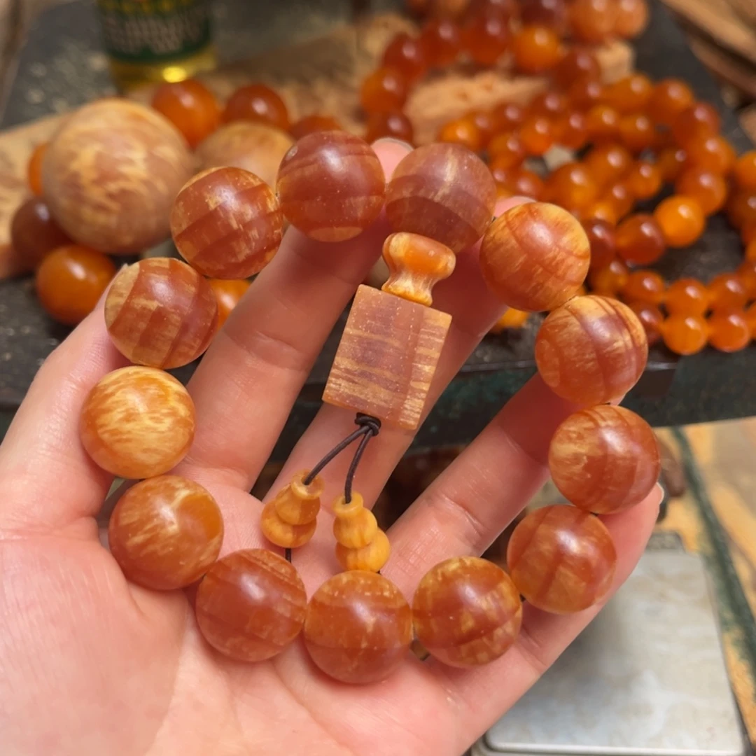 手串/手链松木（琥珀木）1.8规格三通