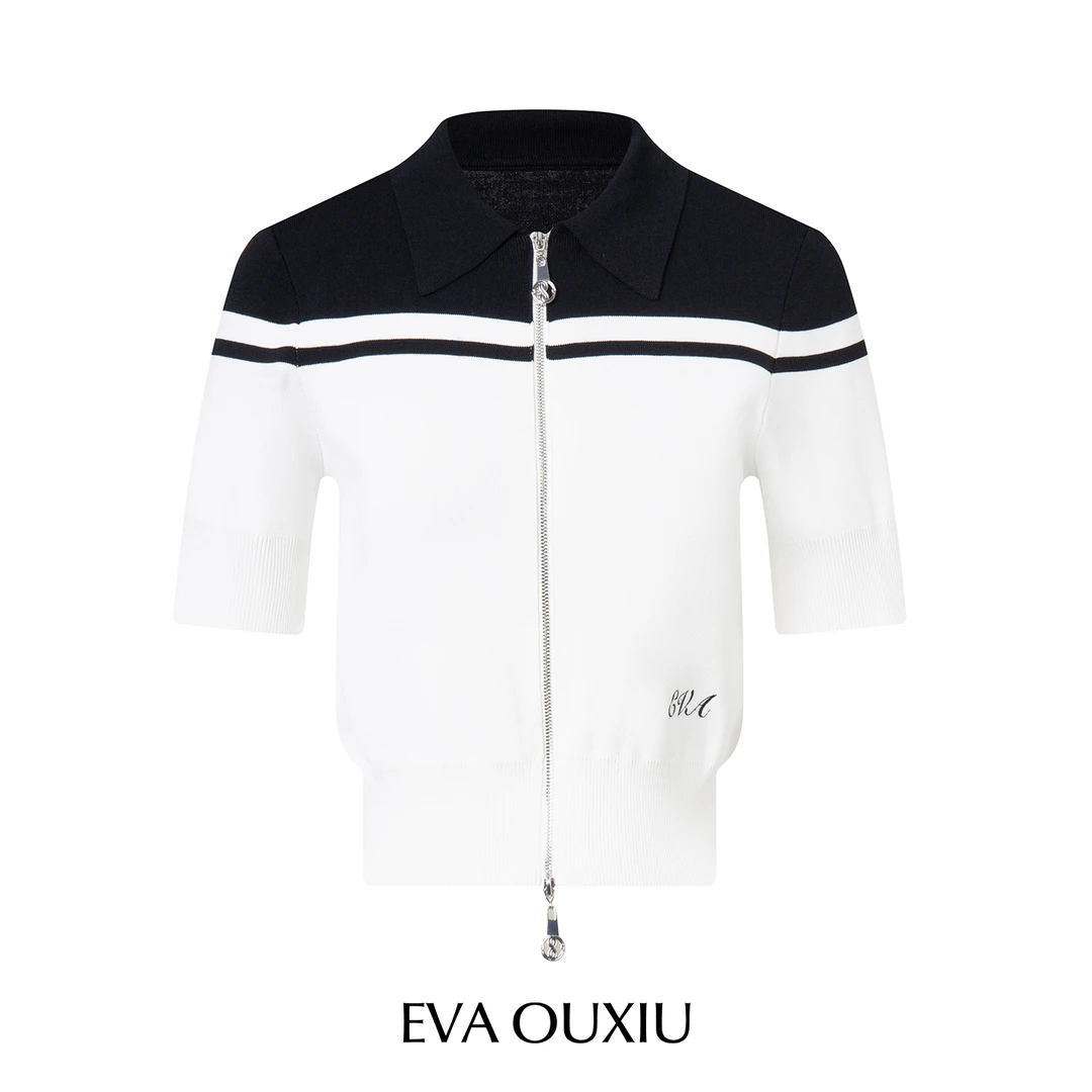 【力力淘】EVA OUXIU/伊华欧秀针织开衫E33ZS0566