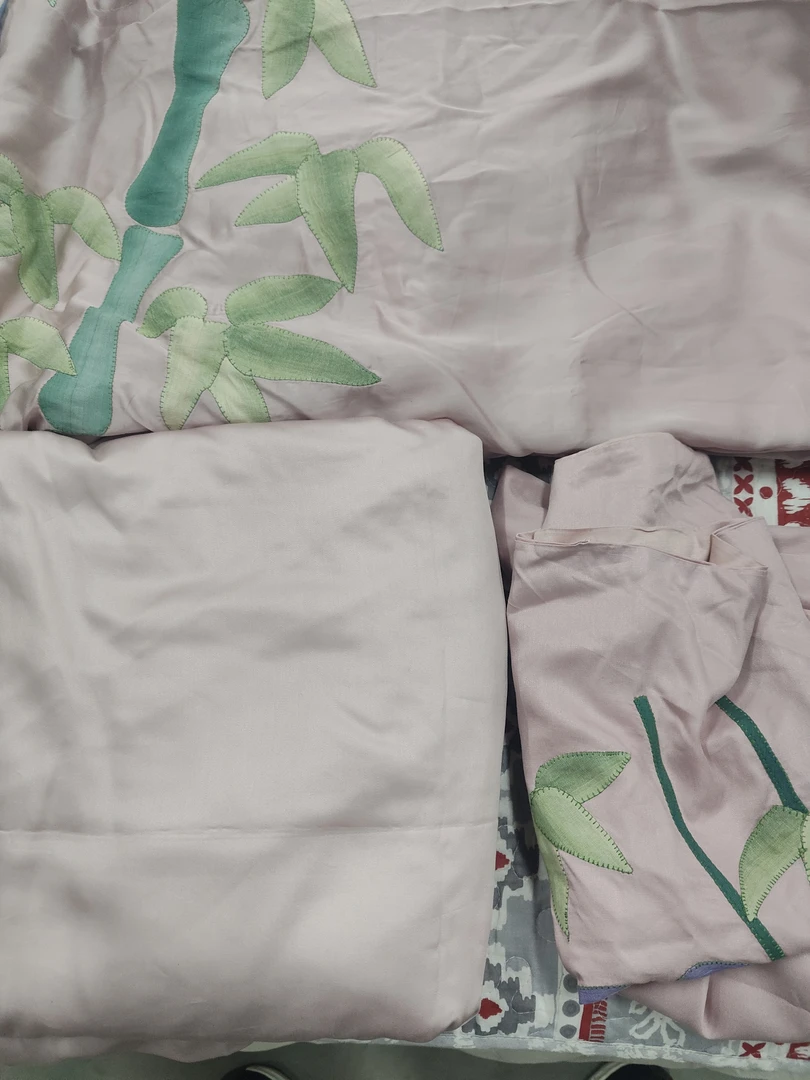 G103  粉色竹子四件套  2*2.3