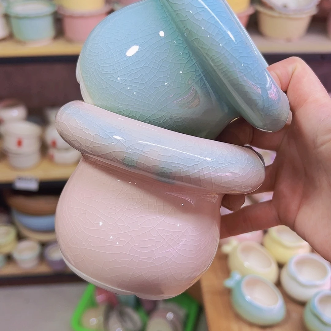 陶瓷花盆当场凑满12包邮