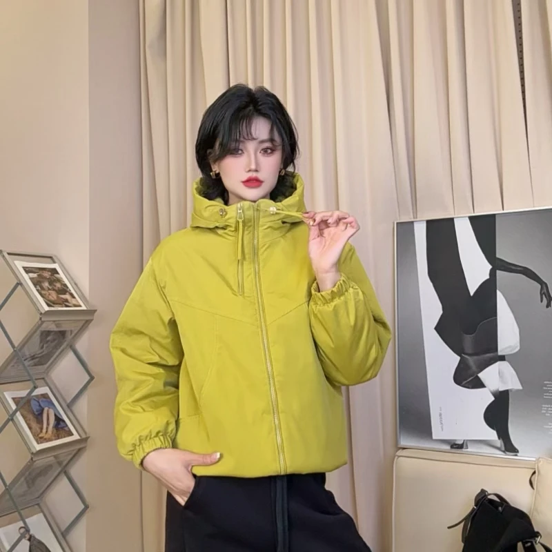 【加厚加棉】冲锋衣女春秋季短款外套运动新款爆款洋气夹克女上衣